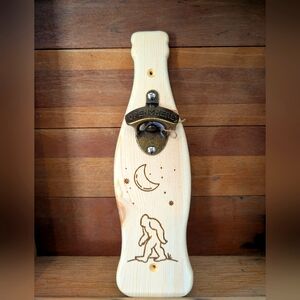 Custom 14" wall mounted "BigFoot" bottle opener.